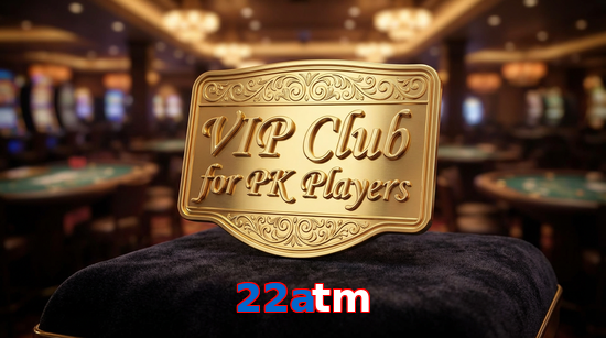 Main screen of 22Atm vip page for PK players